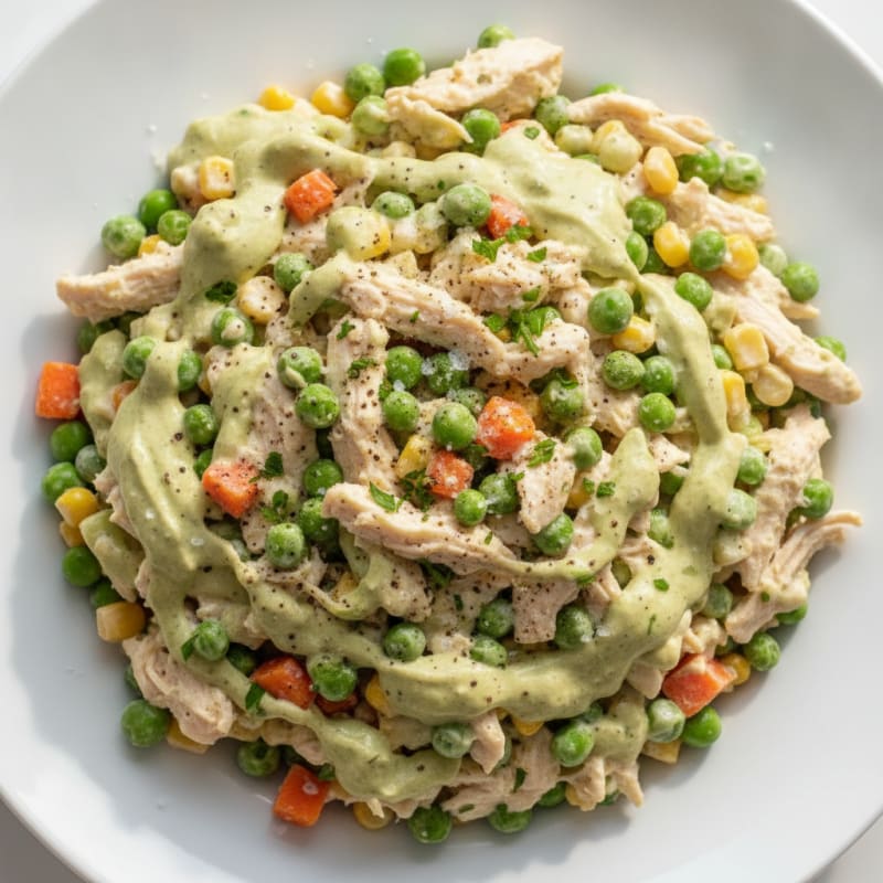 Chicken Salad with Sour Cream Dressing