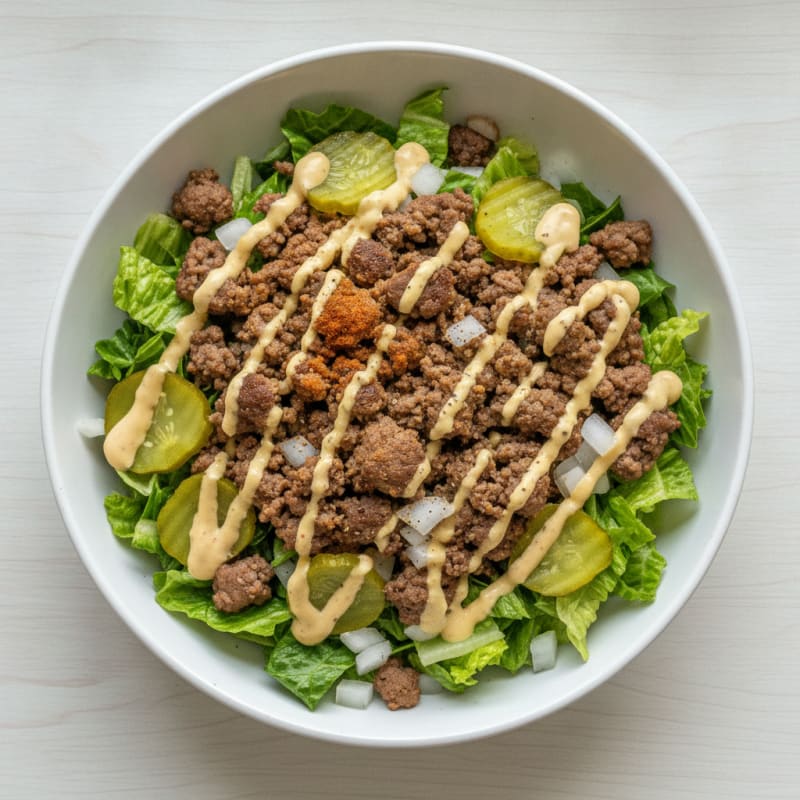 Big Mac Protein Bowl