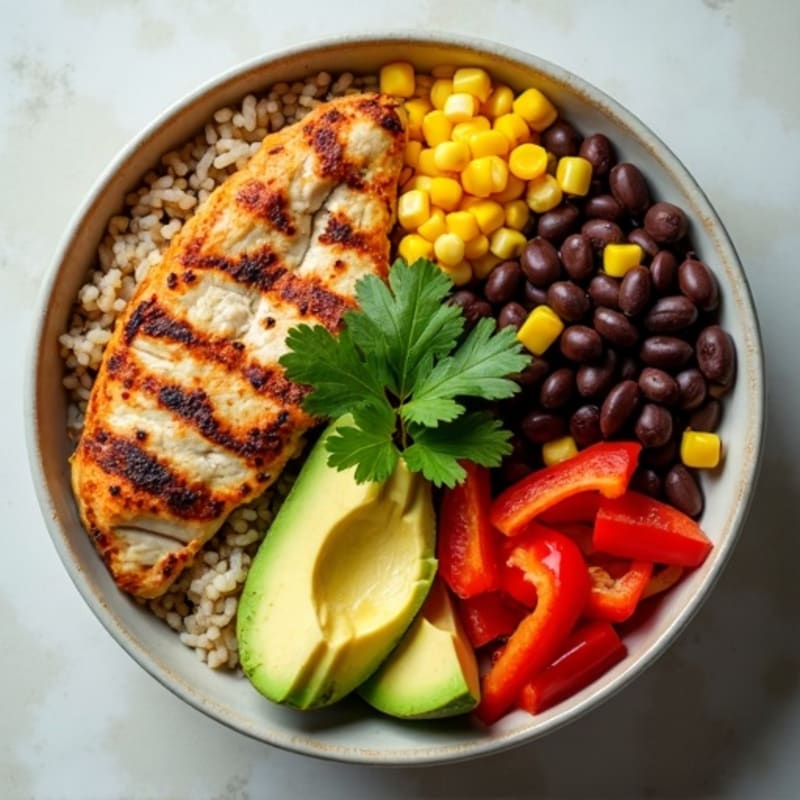 Hearty Black Bean Burrito Bowl