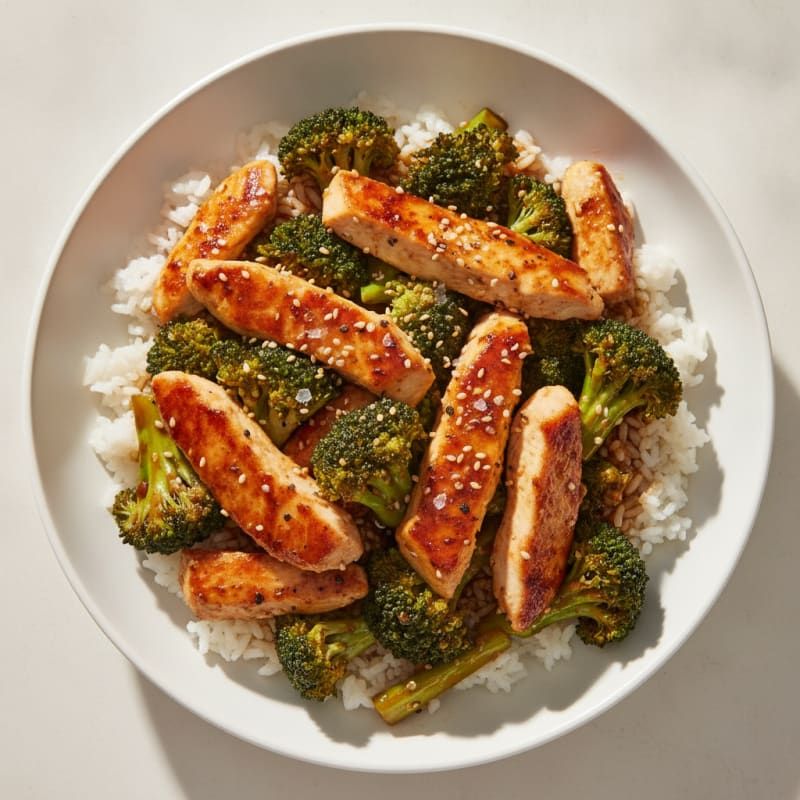 Teriyaki Chicken and Broccoli Stir-Fry