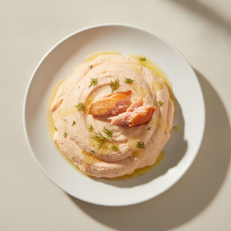 Silky Salmon Protein Mousse