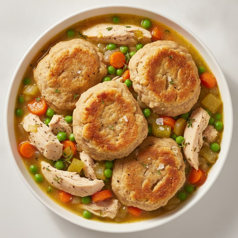 Homestyle Chicken and Herb Dumplings