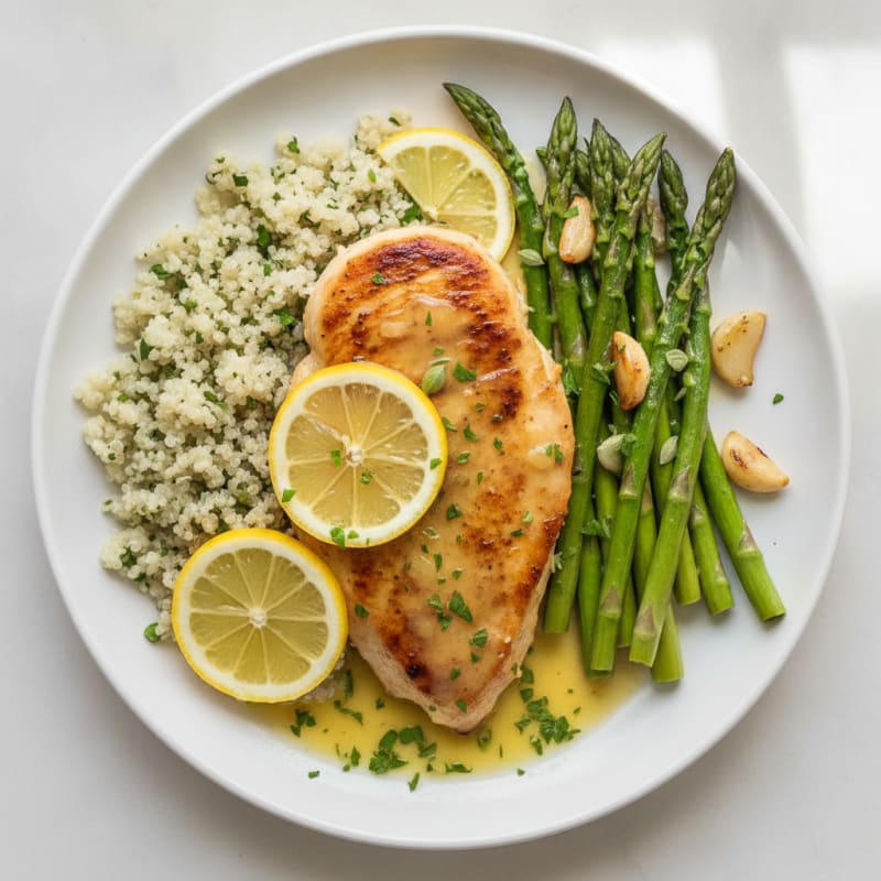 Speedy Lemon Herb Chicken