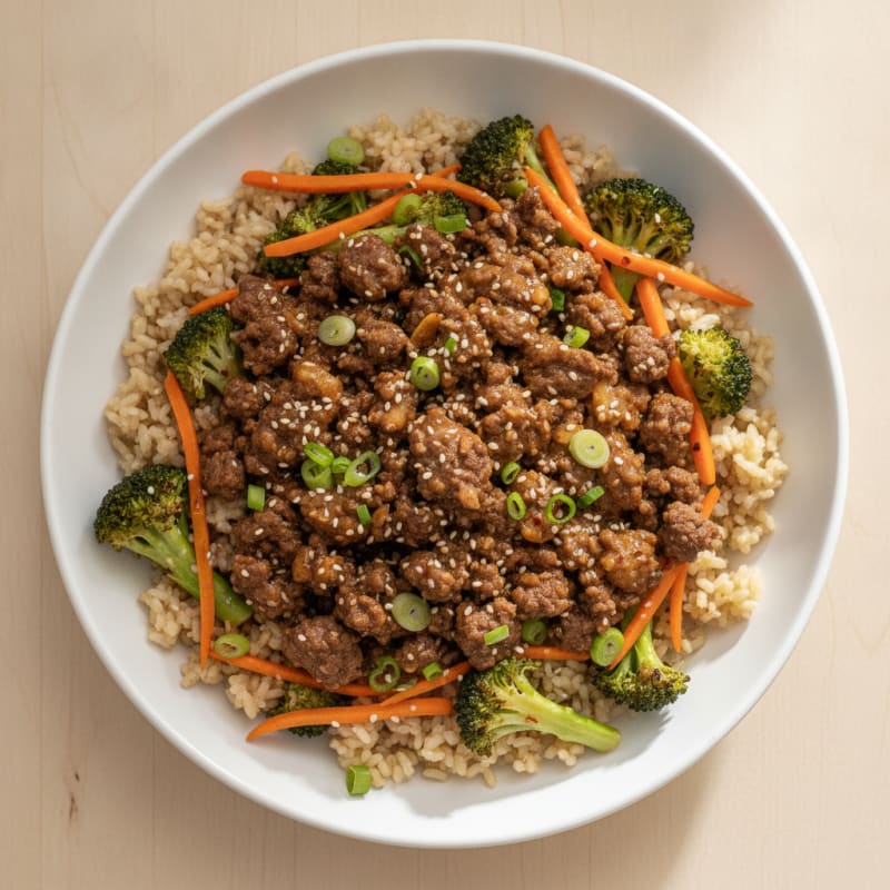 Korean Beef Bulgogi Bowl