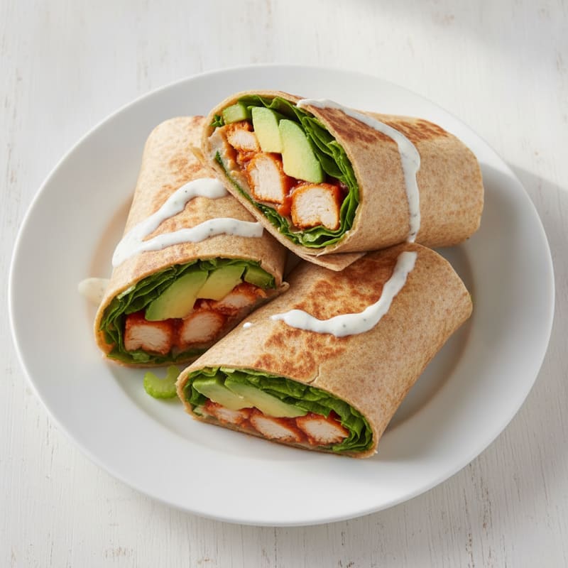 Buffalo Ranch Chicken Wrap