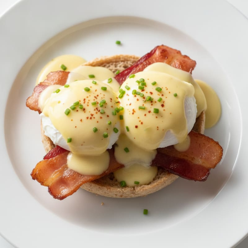 Classic Eggs Benedict with Hollandaise