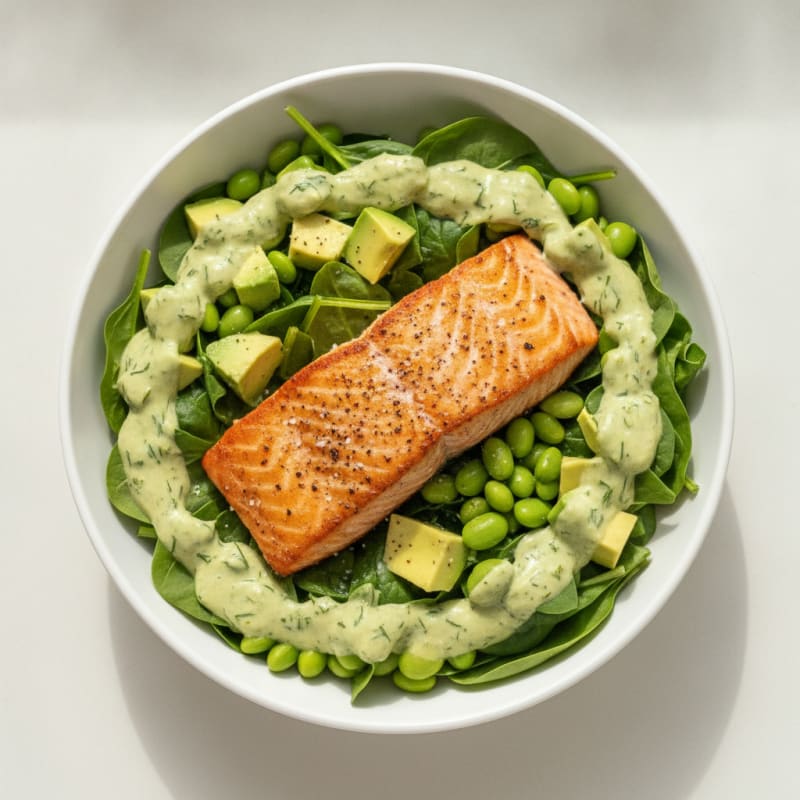 Pan-Seared Salmon Power Bowl