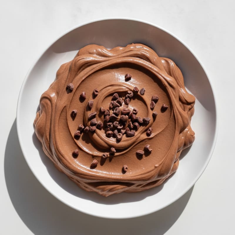 Silky Chocolate Protein Pudding with Greek Yogurt