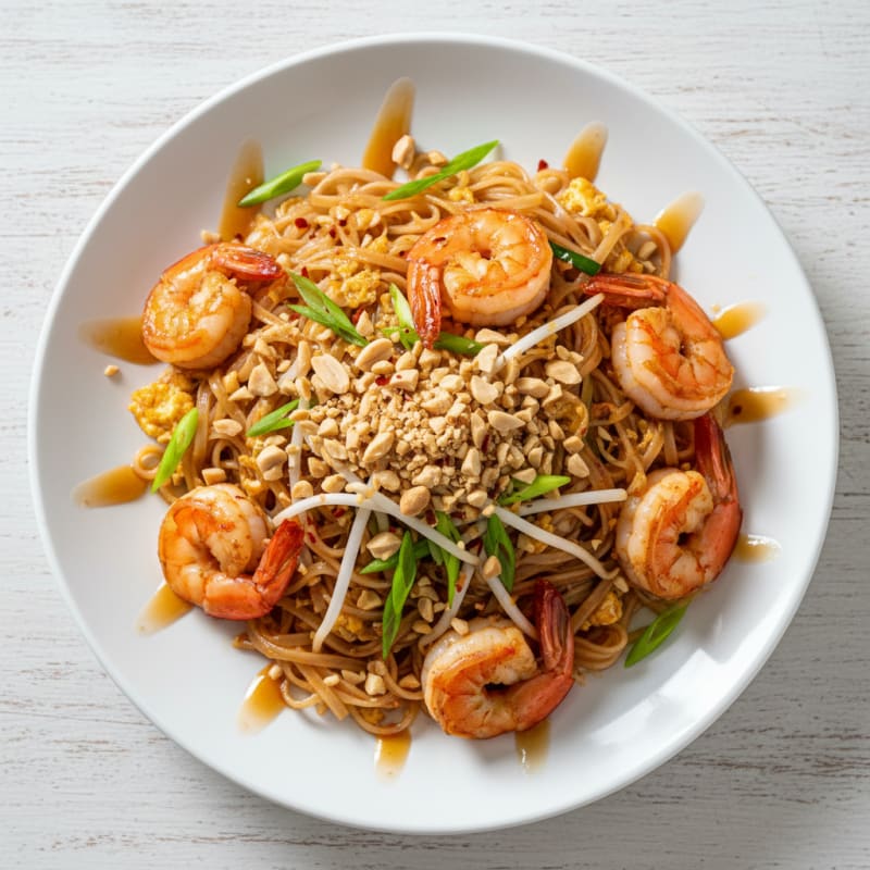Shrimp Pad Thai Noodles