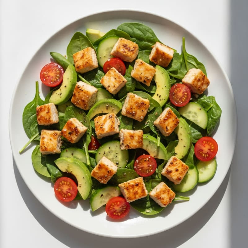 Quick Lemon Herb Chicken Salad