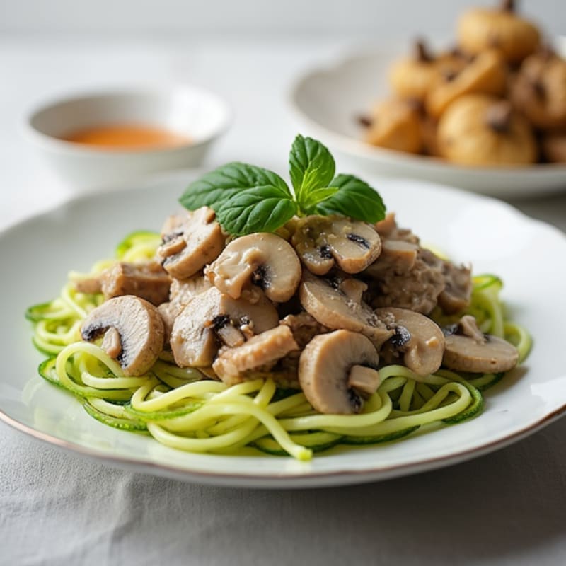 Creamy Greek Yogurt Beef Stroganoff with Mushrooms