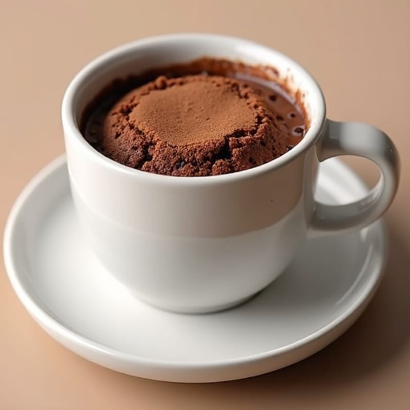 Healthy Chocolate Protein Mug Cake