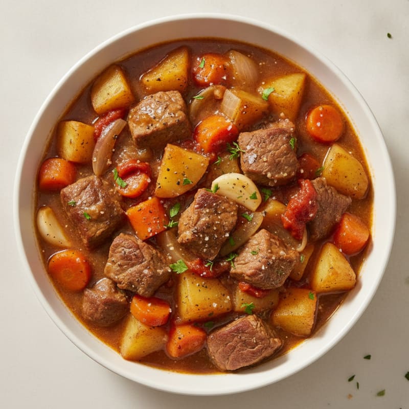 Hearty Beef and Root Vegetable Stew