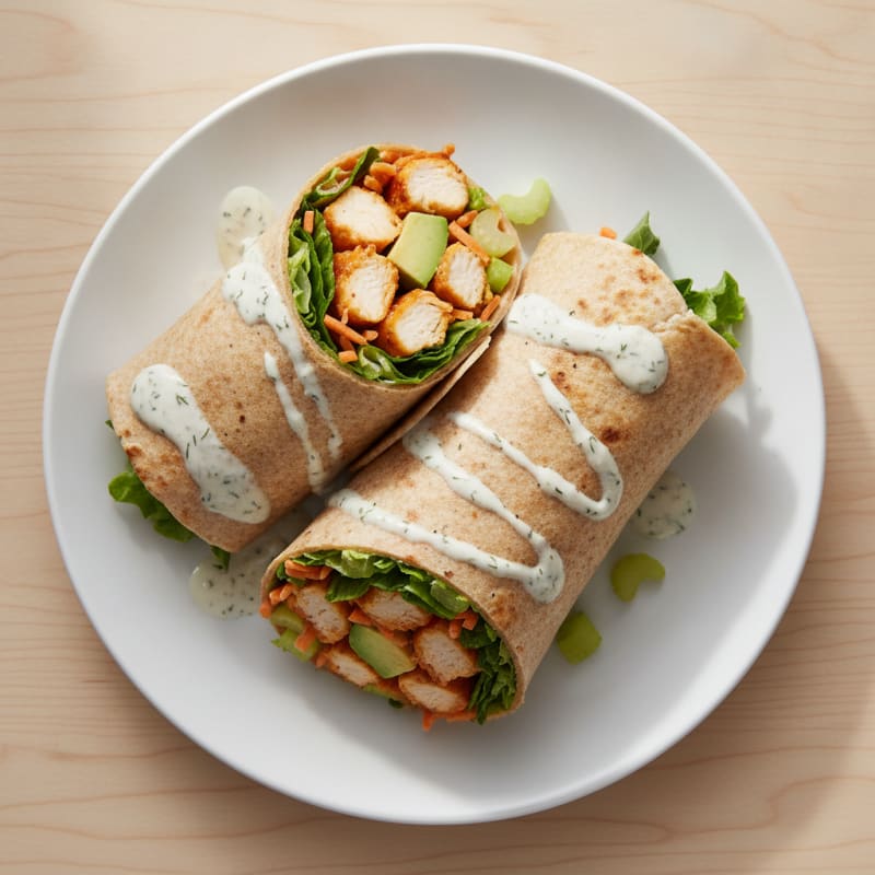 Buffalo Ranch Chicken Wrap