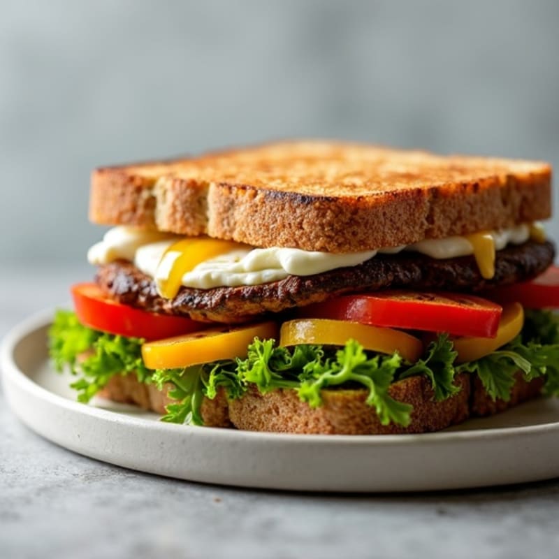 Hearty Grilled Vegetable Sandwich