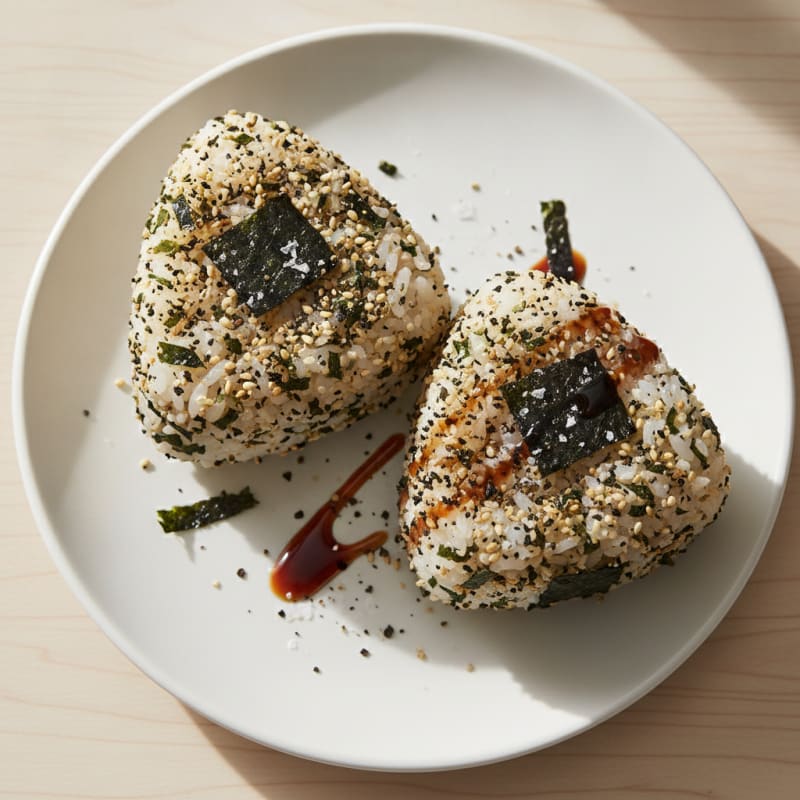 Savory Tuna Onigiri with Furikake