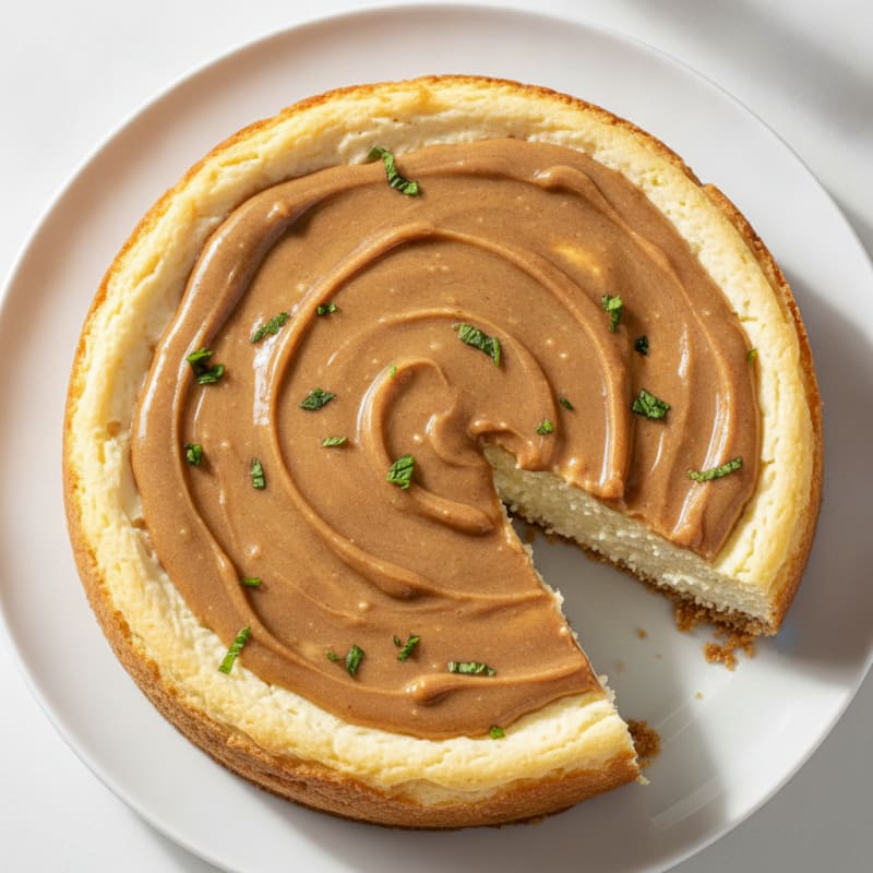 Creamy Greek Yogurt Protein Cheesecake