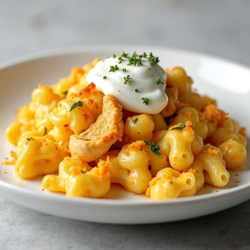 Protein-Packed Cauliflower Mac with Sharp Cheddar