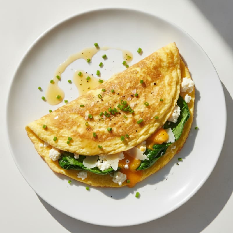 Classic Three-Cheese Omelette