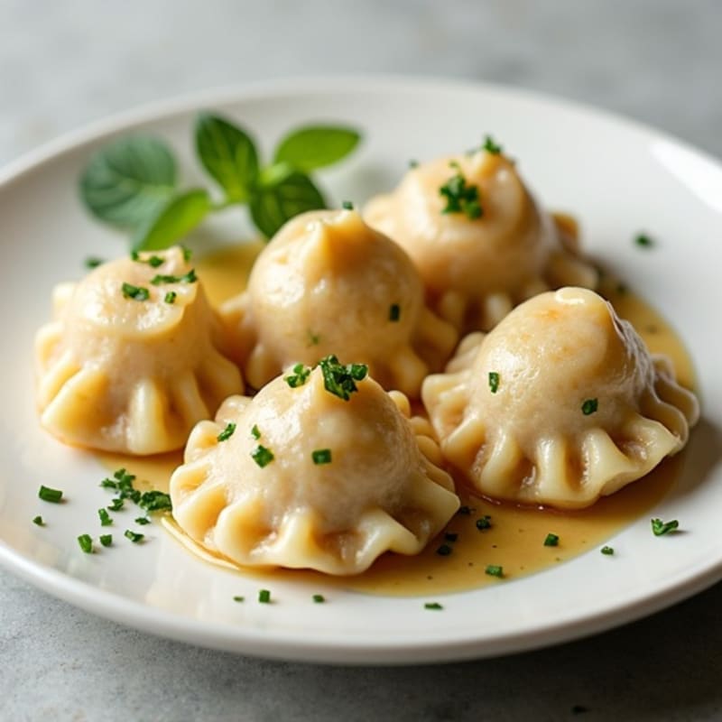 Lightened-Up Chicken and Herb Dumplings