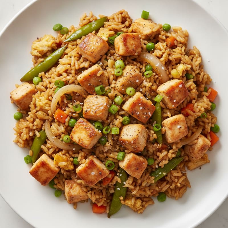 Chicken and Vegetable Fried Rice
