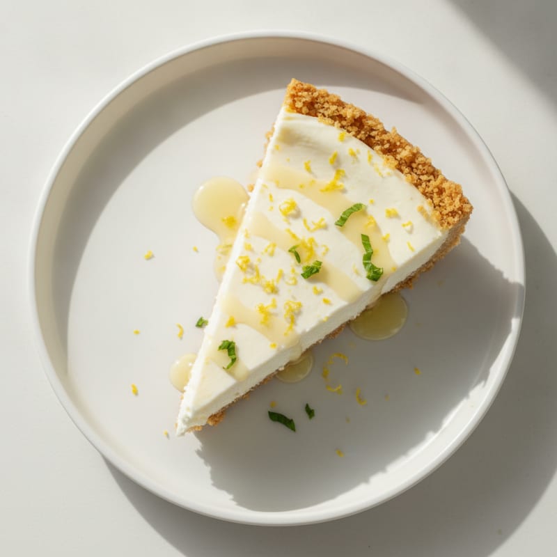 Creamy Greek Yogurt Protein Cheesecake