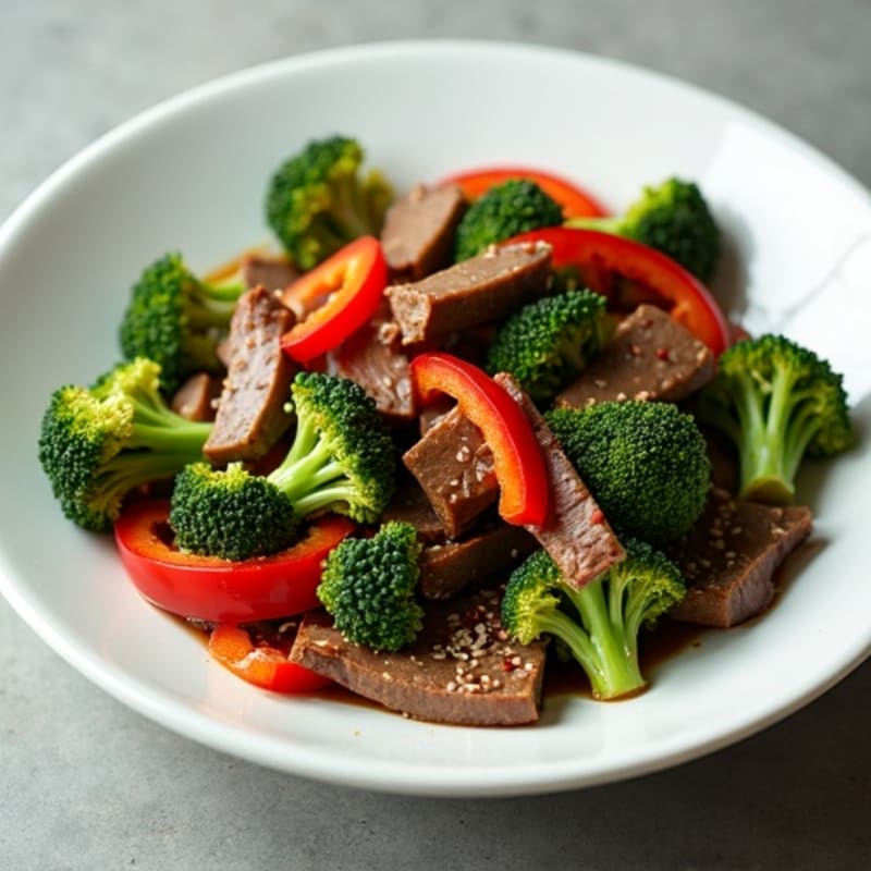 Savory Lean Beef and Crisp Broccoli Stir-Fry