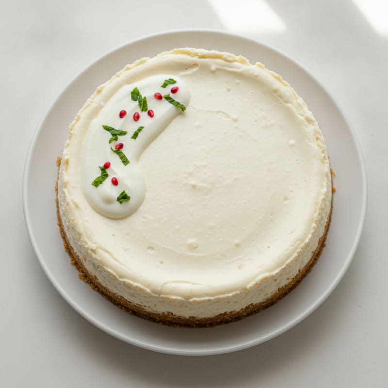 Creamy Greek Yogurt Protein Cheesecake