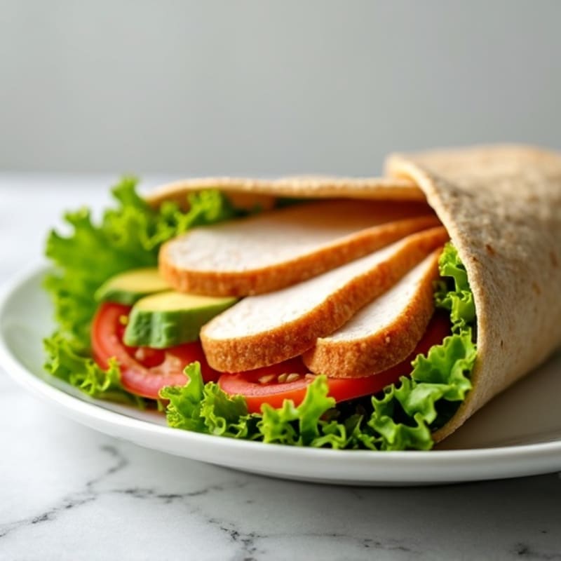 Fresh Turkey Avocado Wrap
