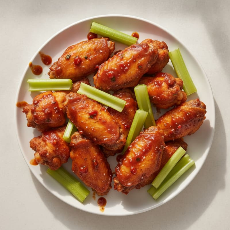 Spicy BBQ Chicken Wings