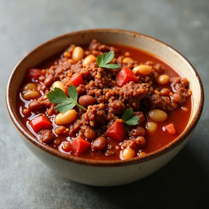 Hearty Slow Cooker Beef Chili
