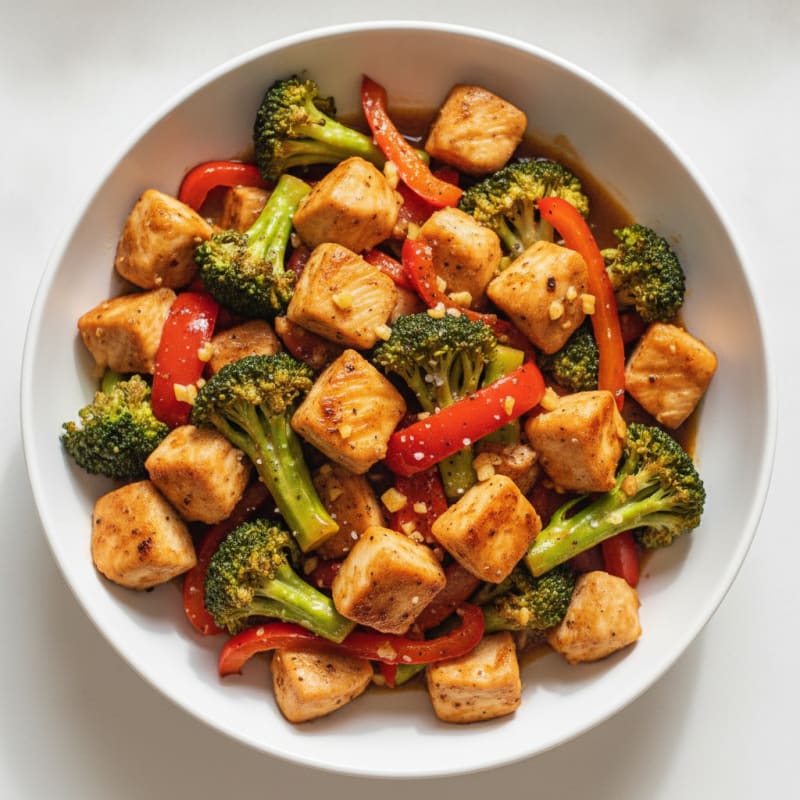 Ginger-Garlic Chicken Stir-Fry