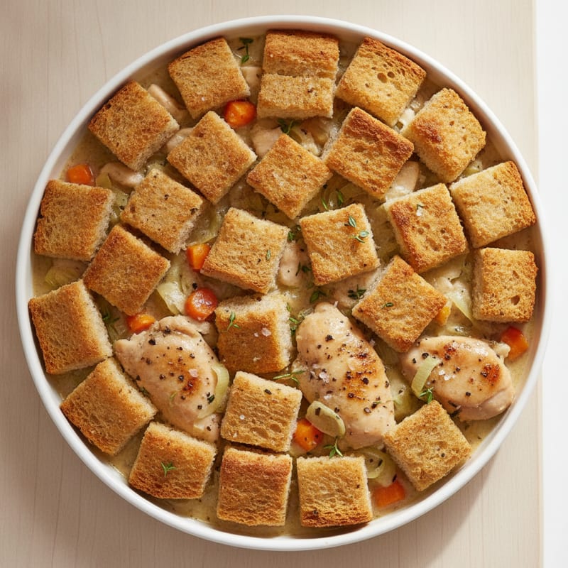 Chicken and Leek Pot Pie