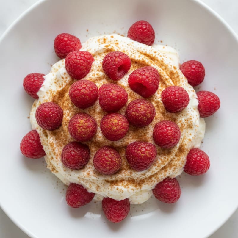 Greek Yogurt Protein Pudding with Berries