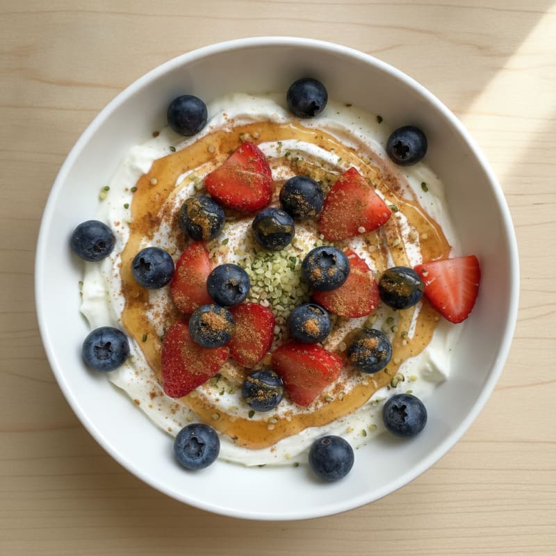 High Protein Greek Yogurt Power Bowl