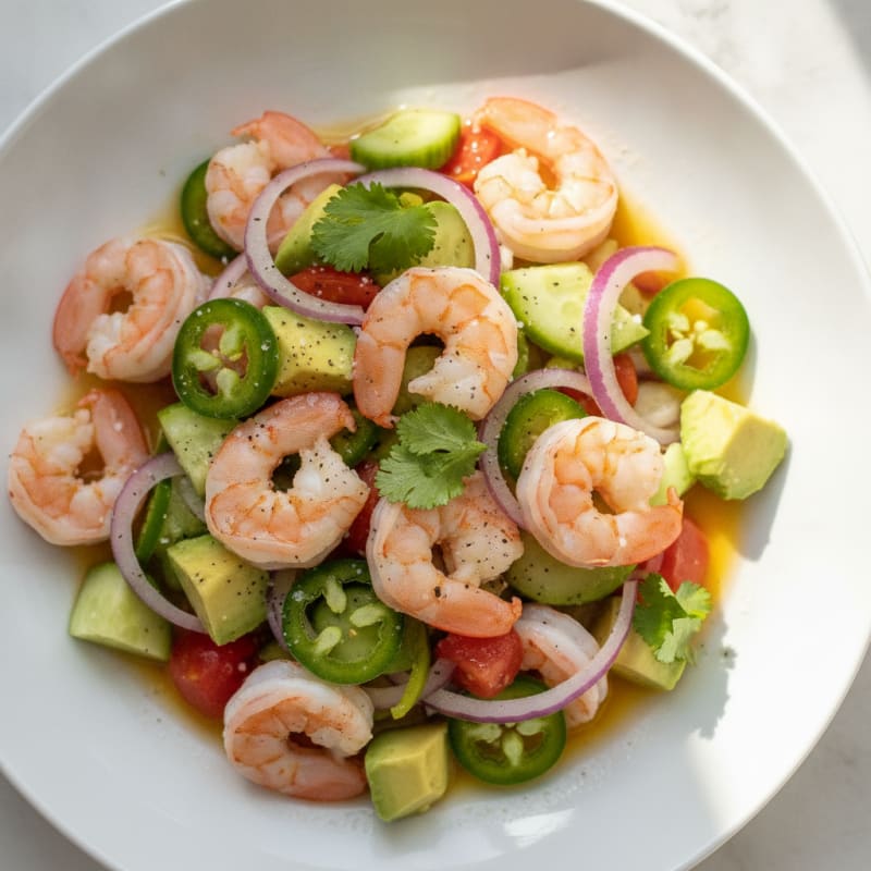 Citrus Shrimp and Avocado Ceviche