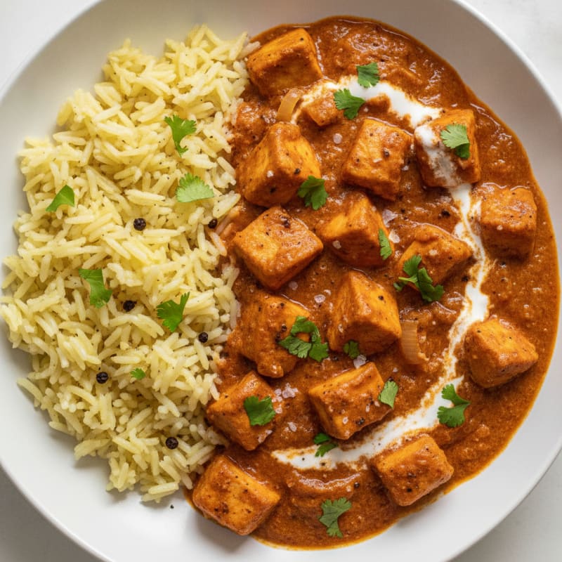 Chicken Tikka Masala with Basmati Rice