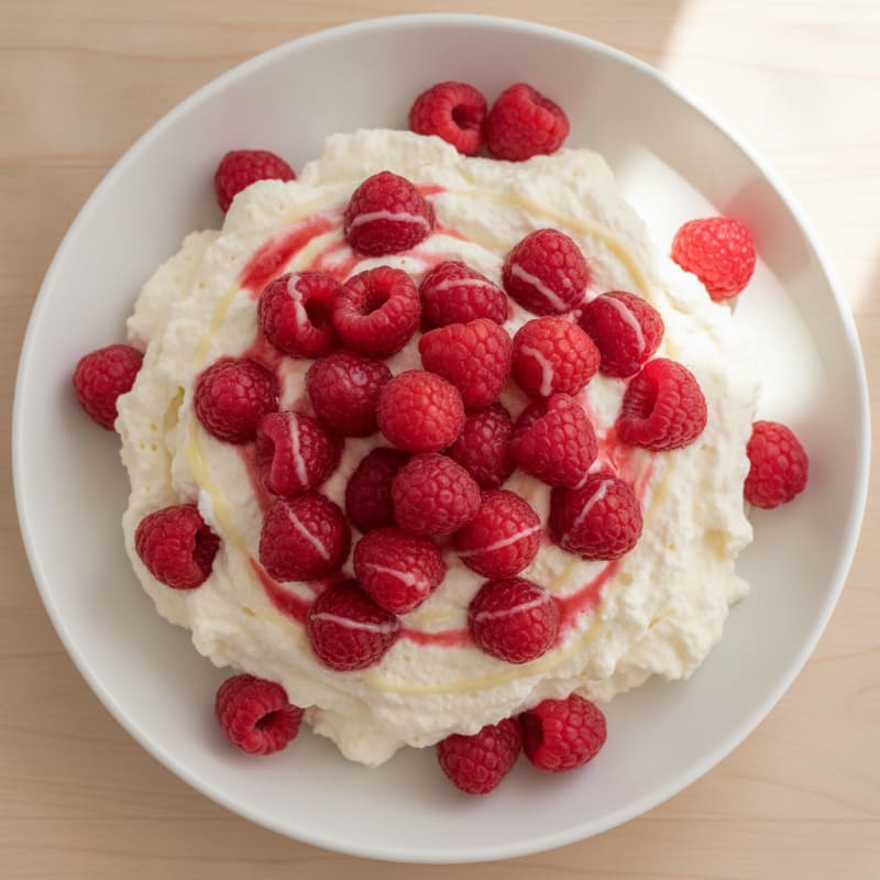 Silky Greek Yogurt Protein Mousse with Berries