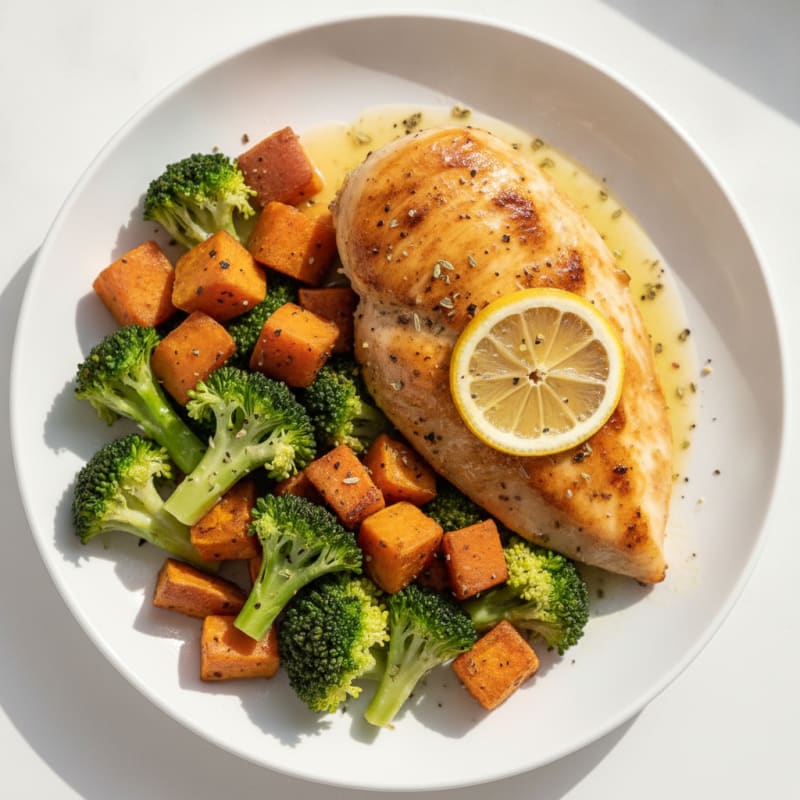Lemon-Herb Roasted Chicken Breast
