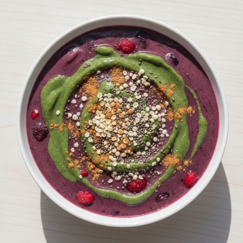 Berry Spinach Power Smoothie