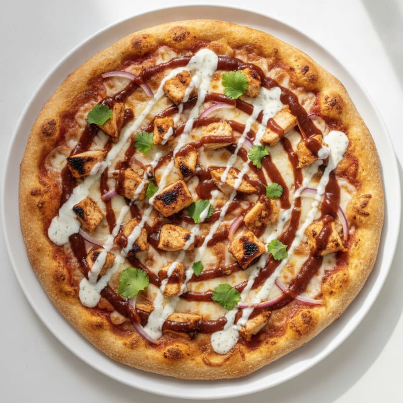 BBQ Ranch Chicken Pizza
