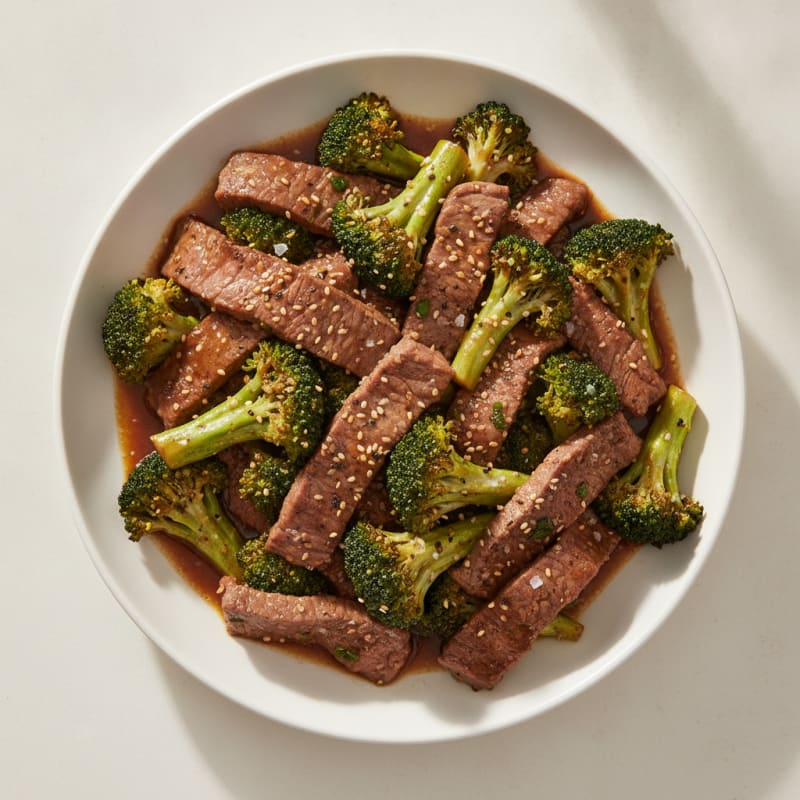 Sesame Beef and Broccoli Stir-Fry