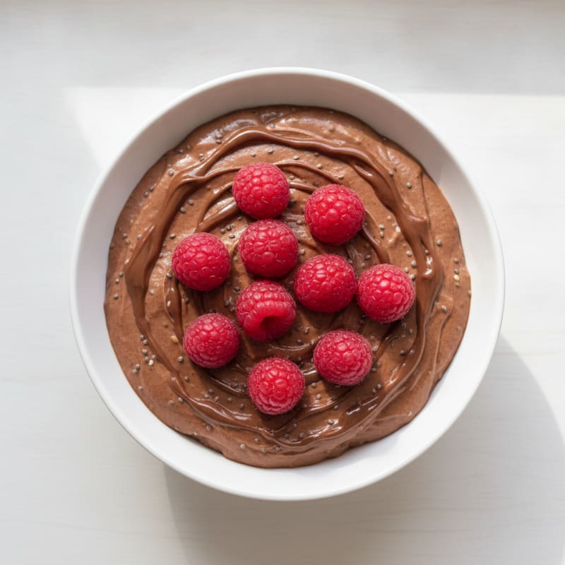 Greek Yogurt Chocolate Protein Pudding