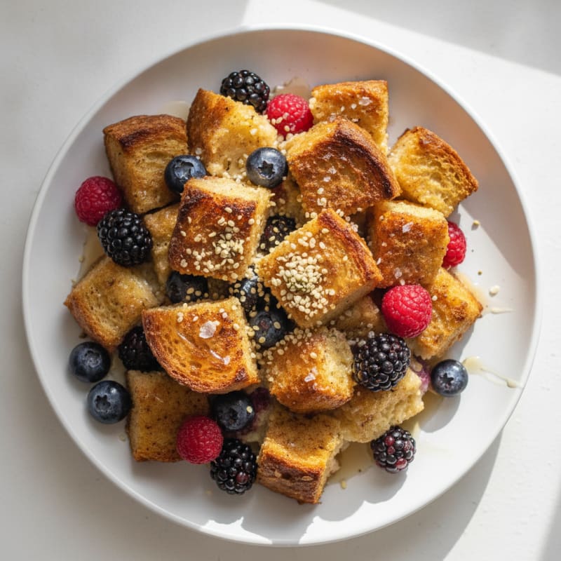 Baked Berry French Toast Casserole