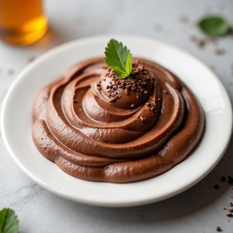 Protein Chocolate Pudding with Greek Yogurt