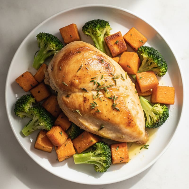 Garlic Herb Roasted Chicken