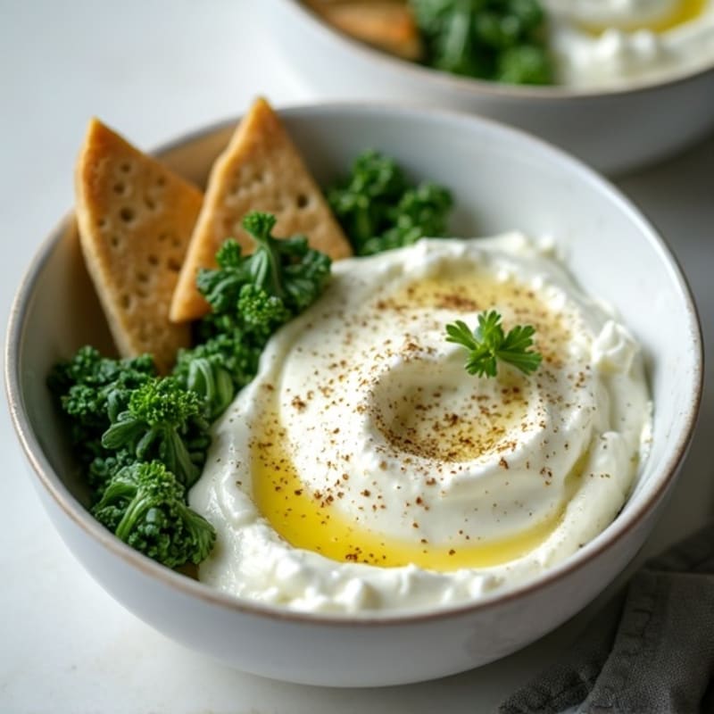 Creamy Greek Yogurt Spinach Artichoke Dip