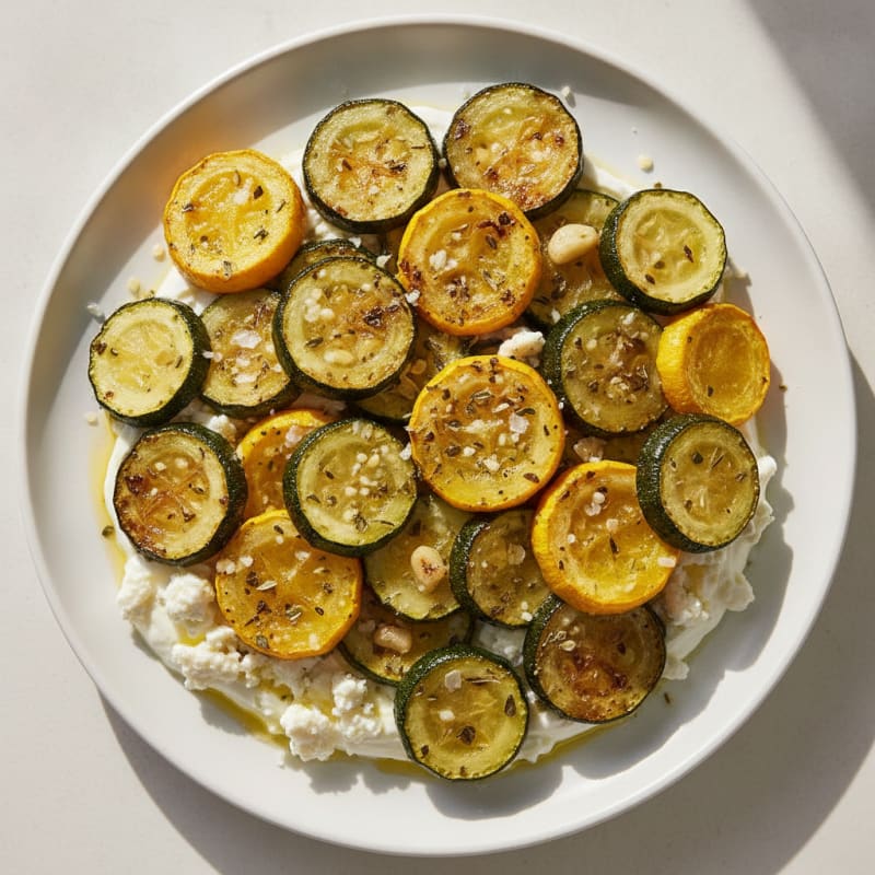 Herb-Roasted Summer Squash Medley