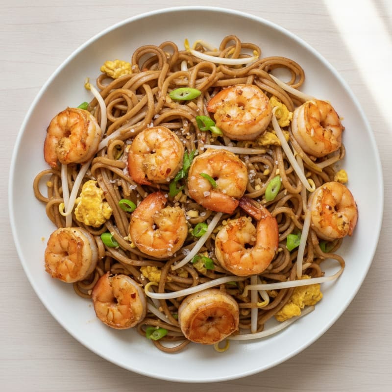 Shrimp Pad Thai Noodles