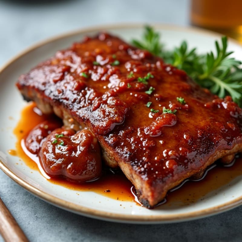 Sweet-Smoky Oven-Baked Baby Back Ribs
